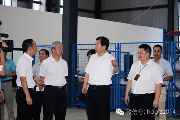 助力株洲新材料產(chǎn)業(yè)發(fā)展，省、市領(lǐng)導蒞臨宏大指導